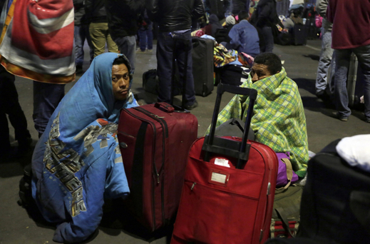 Migranti z Venezueli se hromadí na hranici s Ekvádorem.