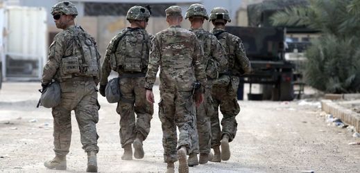 Američtí vojáci v Mosulu.