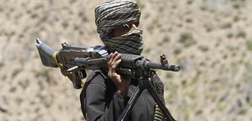 Bojovník Talibanu.