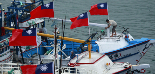 Vlajky Tchaj-wanu. 