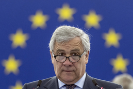 Předseda Evropského parlamentu Antonio Tajani.