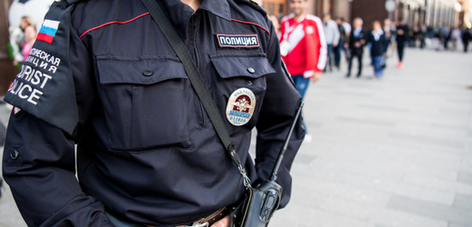 Ruský policista (ilustrační foto).