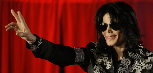 Král popu Michael Jackson.