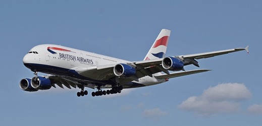 Letoun společnosti British Airways.