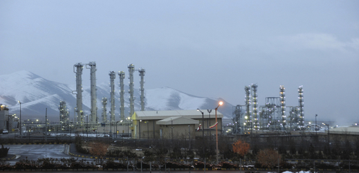 Jaderný komplex v Íránu, ilustrační fotografie. 