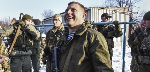 Alexandr Zacharčenko se stal cílem atentátu.