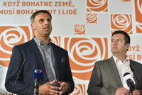 Jiří Zimola a Jan Hamáček.