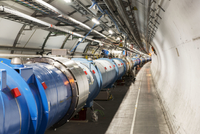 Velký hadronový urychlovač částic, CERN.