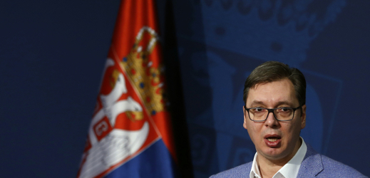 Srbský prezident Aleksander Vučić.