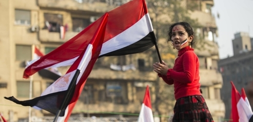 Protesty v Egyptě.
