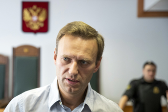 Opoziční předák Alexej Navalnyj, který protesty svolal.