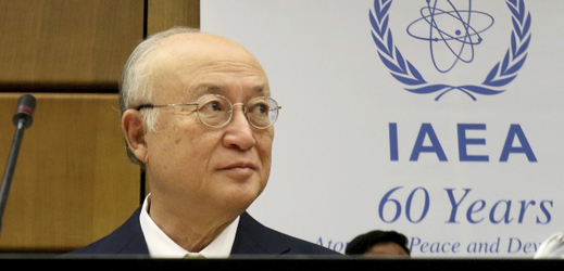 Šéf Mezinárodní agentury pro atomovou energii (MAAE) Jukija Amano.
