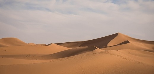 Povrch Sahary tvoří převážně kameny nebo hlína, menší část pak zabírají oblasti písečné.