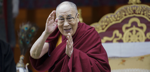 Tibetský duchovní vůdce dalajlama.