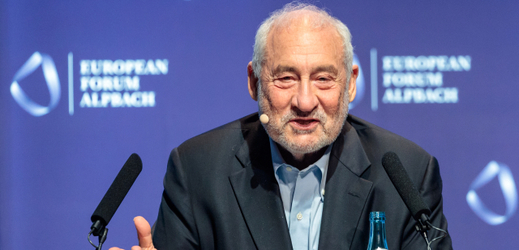 Nositel Nobelovy ceny za ekonomii Joseph Stiglitz.