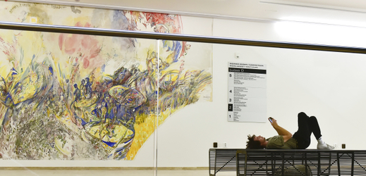 Fakulta v Brně zachovala nástěnnou malbu, přispěl na ni Depardieu.