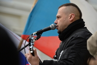 Tomáš Ortel, zpěvák, frontman a textař kapely Ortel.