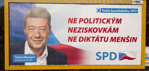 Volební billboard SPD. 