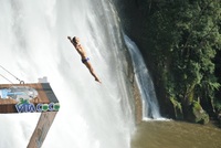 Michal Navrátil skončil čtvrtý ve Světové sérii v extrémních skocích do vody.
