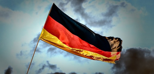 Německá vlajka.