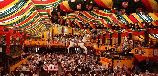 Snímek z Oktoberfestu (ilustrační foto).
