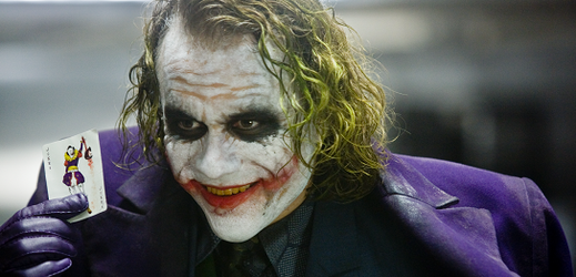 Heath Ledger je obecně považován za nejlepšího filmového Jokera.