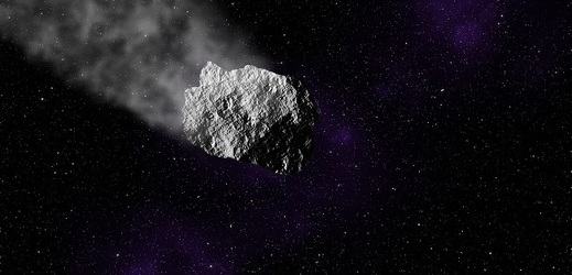 Asteroid (ilustrační foto).