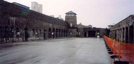 Koncentrační tábor Mauthausen, Rakousko.