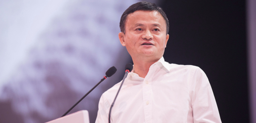 Zakladatel internetové společnosti Alibaba Jack Ma.