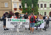 V Berlíně se pro změnu za zachování lesa demonstrovalo.