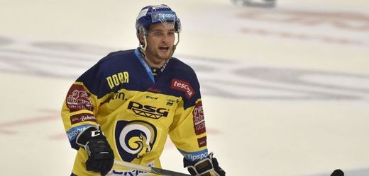 Zlínský hokejový útočník Antonín Honejsek.