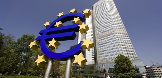 Budova Evropské centrální banky.