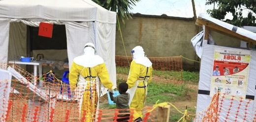 Nakažení ebolou v Kongu.