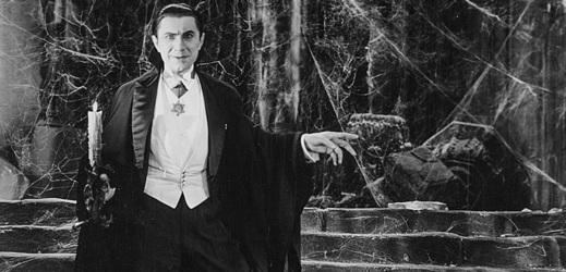 Dracula v podání herce Bela Lugosiho z roku 1931.