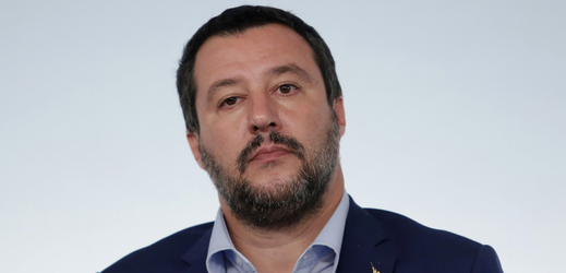 Italský vicepremiér Matteo Salvini.