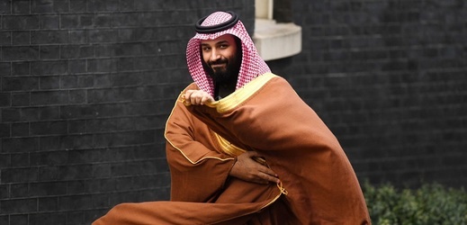 Saúdskoarabský korunní princ Muhammad bin Salmán.
