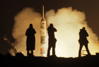 Start rakety Sojuz MS-08 (ilustrační foto).