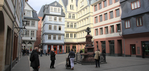 Nejnovější staré město ve Frankfurtu nad Mohanem.