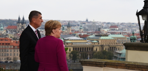 Premiér Andrej Babiš a kancléřka Angela Merkelová se setkali v Praze při příležitosti oslav 100. let republiky.