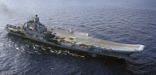 Ruský plovoucí dok Admirál Kuzněcov šel ke dnu.