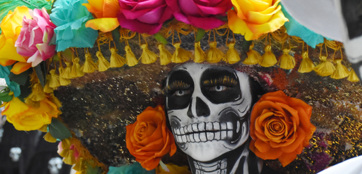 Mexický svátek Día de Muertos.