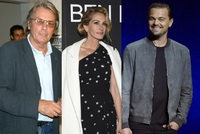 Alain Delon, Julia Roberts a Leonardo DiCaprio.
