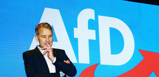 Předseda durynské AfD Björn Höcke. 