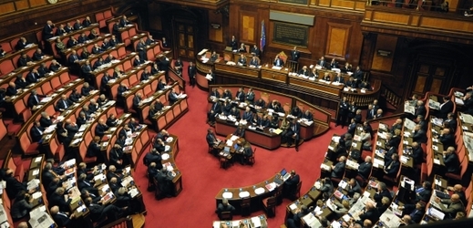Italský parlament (ilustrační fotografie). 