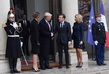 V sobotu dopoledne dorazil do Elysejského paláce Donald Trump s manželkou. (Foto: ABACA/Apaydin Alain/ABACA)