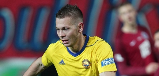 Odchovanec Slavie Pavel Vyhnal dal v Edenu jediný gól Zlína.