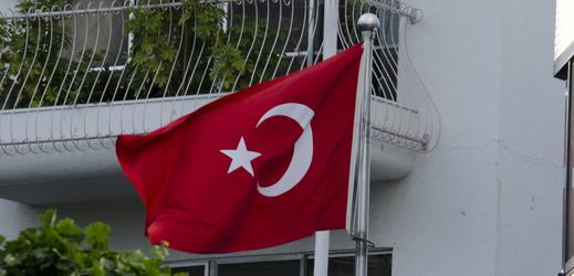 Turecká vlajka.