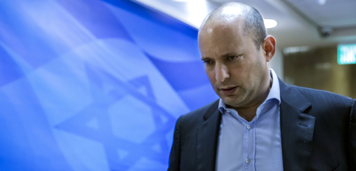 Předseda izraelské pravicové strana Židovský domov, Naftali Benett.
