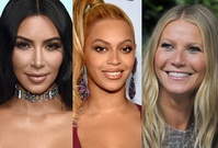 Kim Kardashian, Gwyneth Paltrow a Beyoncé.