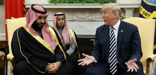 Saúdský korunní princ a Donald Trump jsou si velmi blízcí.